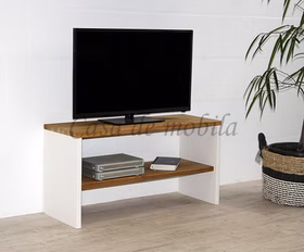 Dielenbank 89x46x33cm CONTRA Kiefer weiß lackiert / Wildeiche geölt von Casademobila Goslar Dielenbank 89x46x33cm CONTRA Kiefer weiß lackiert / Wildeiche geölt von Casademobila Goslar