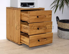 Drucker-Kommode 46x54x40cm MIDO Eiche massiv geölt von Casademobila Goslar Drucker-Kommode 46x54x40cm MIDO Eiche massiv geölt von Casademobila Goslar