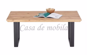 Couchtisch 110x45x70cm ASOLA Asteiche massiv natur geölt T-Gestell von Casademobila Goslar Couchtisch 110x45x70cm ASOLA Asteiche massiv natur geölt T-Gestell von Casademobila Goslar