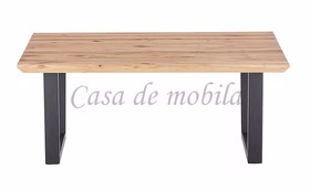 Couchtisch 110x45x70cm ASOLA Asteiche massiv natur geölt T-Gestell von Casademobila Goslar Couchtisch 110x45x70cm ASOLA Asteiche massiv natur geölt T-Gestell von Casademobila Goslar