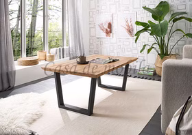 Couchtisch 110x45x70cm ASOLA Asteiche massiv natur geölt T-Gestell von Casademobila Goslar Couchtisch 110x45x70cm ASOLA Asteiche massiv natur geölt T-Gestell von Casademobila Goslar