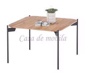 Couchtisch 60x38x60cm ALTO Asteiche massiv geölt Metallbeine Couchtische 60x38x60cm ALTO Asteiche massiv natur geölt Metallbeine von Casademobila Goslar