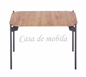 Couchtisch 60x38x60cm ALTO Asteiche massiv geölt Metallbeine Beistelltisch 60x38x60cm ALTO Asteiche massiv geölt Metallbeine schwarz von Casademobila Goslar