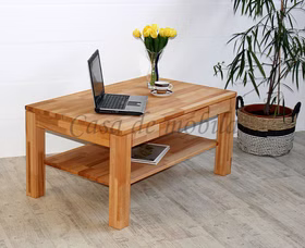 Couchtisch mit ablage und schubfach SALEM Kernbuchen massiv natur geölt/gewachst von Casademobila Goslar Couchtisch mit ablage und schubfach SALEM Kernbuchen massiv natur geölt/gewachst von Casademobila Goslar