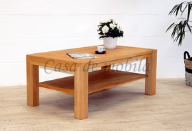 Sofatisch mit Ablage 115x46x65cm DELFT Kernbuche massiv natur lackiert von Casademobila Goslar Sofatisch mit Ablage 115x46x65cm DELFT Kernbuche massiv natur lackiert von Casademobila Goslar
