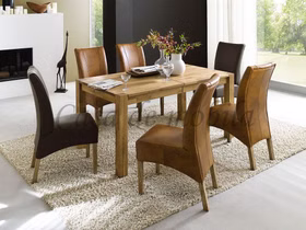 Ausziehtisch 160/205/250x76x90cm FRITZ Wildeiche massiv natur geölt Massivholz küchentisch ausziehbar FRITZ 160/205/250x76x90cm Wildeiche massiv natur geölt Casa de mobila Goslar