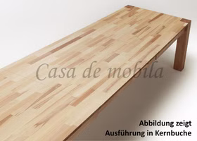 Ausziehtisch 160/205/250x76x90cm FRITZ Wildeiche massiv natur geölt Ausziehtisch 160/205/250x76x90cm FRITZ Wildeiche massiv natur geölt von Casademobila Goslar