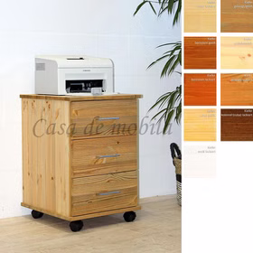 Massivholz Rollcontainer mit Schubladen CONTRA 46x69x49cm Kiefer massiv weiß natur braun kolonial Casa de mobila Goslar Massivholz Rollcontainer mit Schubladen CONTRA 46x69x49cm Kiefer massiv weiß natur braun kolonial Casa de mobila Goslar