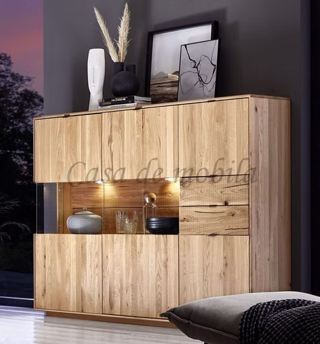 Highboard rechts 172x140x40cm WALBORG Eiche massiv geölt von Casademobila Goslar Highboard rechts 172x140x40cm WALBORG Eiche massiv geölt von Casademobila Goslar