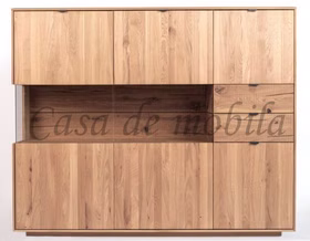 Highboard rechts 172x140x40cm WALBORG Eiche massiv geölt von Casademobila Goslar Highboard rechts 172x140x40cm WALBORG Eiche massiv geölt von Casademobila Goslar