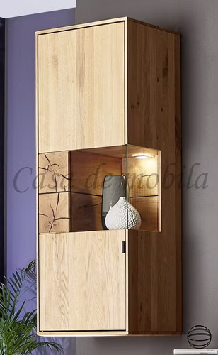 Hängeschrank links 52x138x40cm WALBORG Eiche massiv geölt von Casademobila Goslar Hängeschrank links 52x138x40cm WALBORG Eiche massiv geölt von Casademobila Goslar