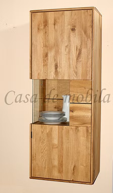 Hängeschrank rechts 52x138x40cm WALBORG Eiche massiv geölt von Casademobila Goslar Hängeschrank rechts 52x138x40cm WALBORG Eiche massiv geölt von Casademobila Goslar