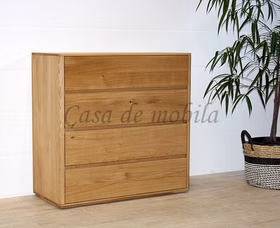 Schubladenkommode 90x88x40cm VIGO Wildeiche geölt Massivholz kommode mit schubladen VIGO 90x88x40cm Wildeiche massiv natur geölt Casa de mobila Goslar