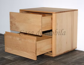Massivholz Nachtschrank mit abgerundeten Ecken VIGO 50x45x40cm Kernbuche massiv natur geölt in Goslar bei Casa de mobila Massivholz Nachtschrank mit abgerundeten Ecken VIGO 50x45x40cm Kernbuche massiv natur geölt in Goslar bei Casa de mobila