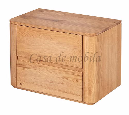 Massivholz Nachtkommode mit schubladen VIGO 50x45x40cm Wildeiche massiv natur geölt in Goslar bei Casa de mobila Massivholz Nachtkommode mit schubladen VIGO 50x45x40cm Wildeiche massiv natur geölt in Goslar bei Casa de mobila