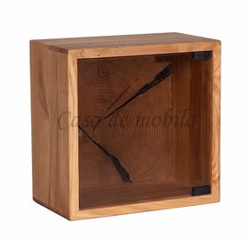 Hängevitrine 34x34x20cm HARZ Wildeiche massiv geölt Hirnholz von Casademobila Goslar Hängevitrine 34x34x20cm HARZ Wildeiche massiv geölt Hirnholz von Casademobila Goslar