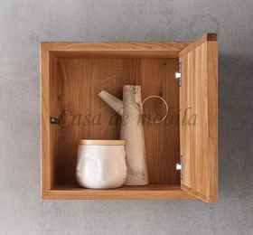 Hängeschrank 34x34x20cm HARZ Wildeiche massiv geölt Hirnholz von Casademobila Goslar Hängeschrank 34x34x20cm HARZ Wildeiche massiv geölt Hirnholz von Casademobila Goslar