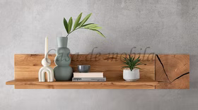 Massivholz Wandboard HARZ 124x25x20cm Wildeiche Hirnholz Wandregal natur geölt von Casademobila Goslar Massivholz Wandboard HARZ 124x25x20cm Wildeiche Hirnholz Wandregal natur geölt von Casademobila Goslar