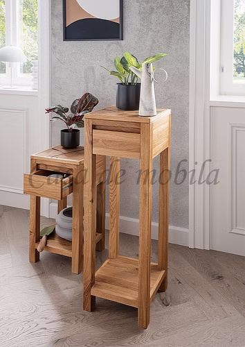 Blumenständer Set HARZ 30x60/90x30cm Wildeiche massiv geölt Hirnholz Blumenständer Set HARZ 30x60/90x30cm Wildeiche massiv geölt Hirnholz von Casa de mobila Goslar