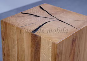 Dielen-Set 4teilig HARZ Wildeiche massiv geölt Hirnholz von Casademobila Goslar Dielen-Set 4teilig HARZ Wildeiche massiv geölt Hirnholz von Casademobila Goslar