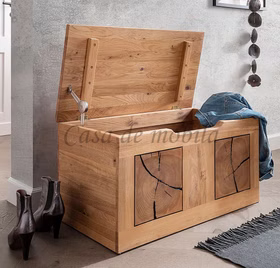 Dielen-Set 4teilig HARZ Wildeiche massiv geölt Hirnholz von Casademobila Goslar Dielen-Set 4teilig HARZ Wildeiche massiv geölt Hirnholz von Casademobila Goslar