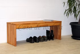 Dielenbank 120x45x40cm GOMMA Kernbuche massiv geölt Sitzbank 120x45x40cm GOMMA Kernbuche massiv geölt von Casa de mobila Goslar