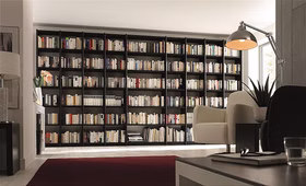 großes bücherregal CONTRA 446x236x33cm kiefer massiv dunkelbraun kolonial lackiert von Casa de mobila in Goslar
