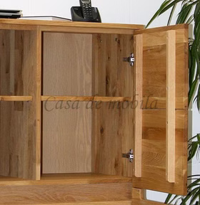 Highboard 93x136x40cm FLORENZ Wildeiche massiv Roheffekt geölt von Casademobila Goslar Highboard 93x136x40cm FLORENZ Wildeiche massiv Roheffekt geölt von Casademobila Goslar