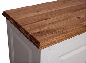 Details TV-Schrank Topplatte 150x56x46cm OAKDALE Birke / MDF weiß / Wildeiche natur geölt Details Lowboard Topplatte 150x56x46cm OAKDALE Birke / MDF weiß / Wildeiche natur geölt von Casademobila Goslar