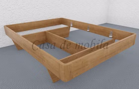 Schwebebett 140x200 CLEVELAND Wildeiche massiv natur geölt stabverleimt von Casademobila Goslar Schwebebett 140x200 CLEVELAND Wildeiche massiv natur geölt stabverleimt von Casademobila Goslar