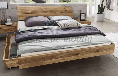 Schwebebett mit schubladen 140x200 NAVARRA Wildeiche massiv natur geölt stabverleimt von Casademobila Goslar Schwebebett mit schubladen 140x200 NAVARRA Wildeiche massiv natur geölt stabverleimt von Casademobila Goslar