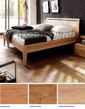 Massivholz Bett Seniorenbett CASERA 140x200x43cm Kernbuche, Asteiche natur oder Bianco geölt Wimmer Casa de Mobila Goslar Massivholz Bett Seniorenbett CASERA 140x200x43cm Kernbuche, Asteiche natur oder Bianco geölt Wimmer Casa de Mobila Goslar