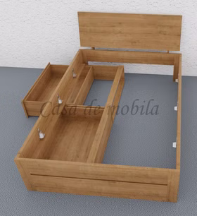 Schubladenbett 140x200 CLEVELAND Wildeiche massiv natur geölt stabverleimt von Casademobila Goslar Schubladenbett 140x200 CLEVELAND Wildeiche massiv natur geölt stabverleimt von Casademobila Goslar