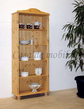 landhaus Küchenregal ANITA 74x182x30cm Kiefer massiv gelaugt geölt Casa de mobila Goslar landhaus Küchenregal ANITA 74x182x30cm Kiefer massiv gelaugt geölt Casa de mobila Goslar