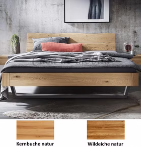 Kufenbett 140x200 CLEVELAND Massivholz natur geölt stabverleimt von Casademobila Goslar Kufenbett 140x200 CLEVELAND Massivholz natur geölt stabverleimt von Casademobila Goslar