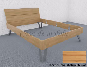 Bett 140x200 CLEVELAND Massivholz natur geölt stabverleimt von Casademobila Goslar Bett 140x200 CLEVELAND Massivholz natur geölt stabverleimt von Casademobila Goslar