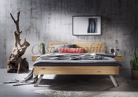 Bett 200x200 CLEVELAND Massivholz natur geölt stabverleimt von Casademobila Goslar