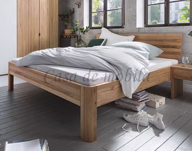 Bett 100x200x55 cm CLEVELAND Massivholz natur geölt stabverleimt Bett 100x200x55 cm CLEVELAND Massivholz natur geölt stabverleimt von Casademobila Goslar