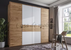 Massivholz Kleiderschrank mit glastüren weiß COLORADO 4türig 190x216x60cm Eiche massiv natur geölt Casa de mobila Goslar Massivholz Kleiderschrank mit glastüren weiß COLORADO 4türig 190x216x60cm Eiche massiv natur geölt Casa de mobila Goslar