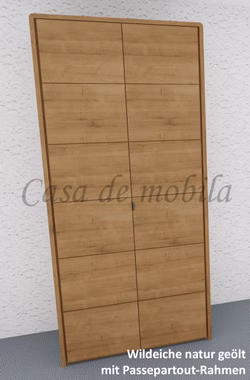 Kleiderschrank 2türig COLORADO 96x216x60cm Massivholz natur geölt von Casademobila Goslar Kleiderschrank 2türig COLORADO 96x216x60cm Massivholz natur geölt von Casademobila Goslar