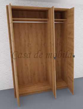 Kleiderschrank 3türig COLORADO 183x216x60cm Massivholz natur geölt von Casademobila Goslar Kleiderschrank 3türig COLORADO 183x216x60cm Massivholz natur geölt von Casademobila Goslar