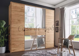 Kleiderschrank 3türig COLORADO 183x216x60cm Massivholz natur geölt von Casademobila Goslar Kleiderschrank 3türig COLORADO 183x216x60cm Massivholz natur geölt von Casademobila Goslar