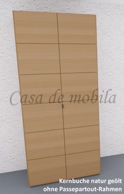 Massivholz Kleiderschrank mit 2 Holztür COLORADO 121x216x60cm Kernbuche massiv natur geölt Casa de mobila Goslar Massivholz Kleiderschrank mit 2 Holztür COLORADO 121x216x60cm Kernbuche massiv natur geölt Casa de mobila Goslar