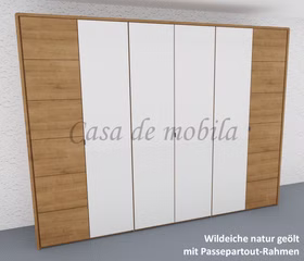 Kleiderschrank 6türig COLORADO 284x216x60cm Massivholz natur geölt von Casademobila Goslar Kleiderschrank 6türig COLORADO 284x216x60cm Massivholz natur geölt von Casademobila Goslar