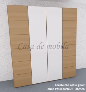 Massivholz Kleiderschrank mit glastüren weiß COLORADO 4türig 190x216x60cm kernbuche massiv natur geölt Casa de mobila Goslar Massivholz Kleiderschrank mit glastüren weiß COLORADO 4türig 190x216x60cm kernbuche massiv natur geölt Casa de mobila Goslar