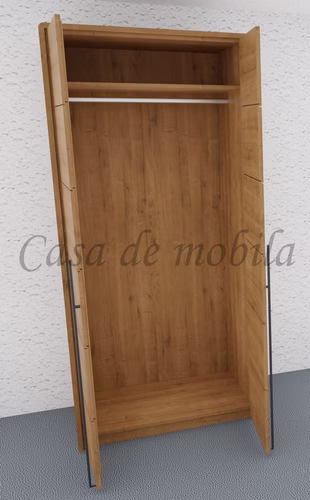 Kleiderschrank 2türig COLORADO 96x216x60cm Massivholz natur geölt von Casademobila Goslar Kleiderschrank 2türig COLORADO 96x216x60cm Massivholz natur geölt von Casademobila Goslar