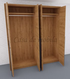Kleiderschrank 4türig COLORADO 190x216x60cm Massivholz natur geölt von Casademobila Goslar Kleiderschrank 4türig COLORADO 190x216x60cm Massivholz natur geölt von Casademobila Goslar