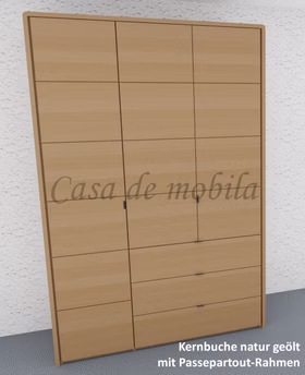 Massivholz Drehtürenschrank mit schubladen COLORADO 3türig 143x216x60cm kernbuche massiv natur geölt Casa de mobila Goslar Massivholz Drehtürenschrank mit schubladen COLORADO 3türig 143x216x60cm kernbuche massiv natur geölt Casa de mobila Goslar