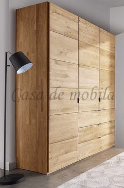 Massivholz Schlafzimmerschrank mit schubladen COLORADO 3türig 143x216x60cm Eiche massiv natur geölt Casa de mobila Goslar Massivholz Schlafzimmerschrank mit schubladen COLORADO 3türig 143x216x60cm Eiche massiv natur geölt Casa de mobila Goslar