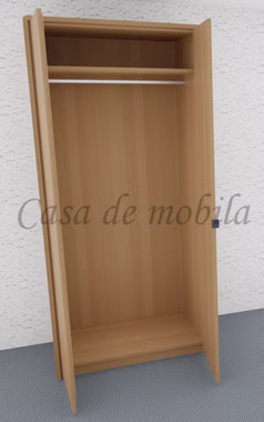 Kleiderschrank 2türig COLORADO 96x216x60cm Massivholz natur geölt von Casademobila Goslar Kleiderschrank 2türig COLORADO 96x216x60cm Massivholz natur geölt von Casademobila Goslar